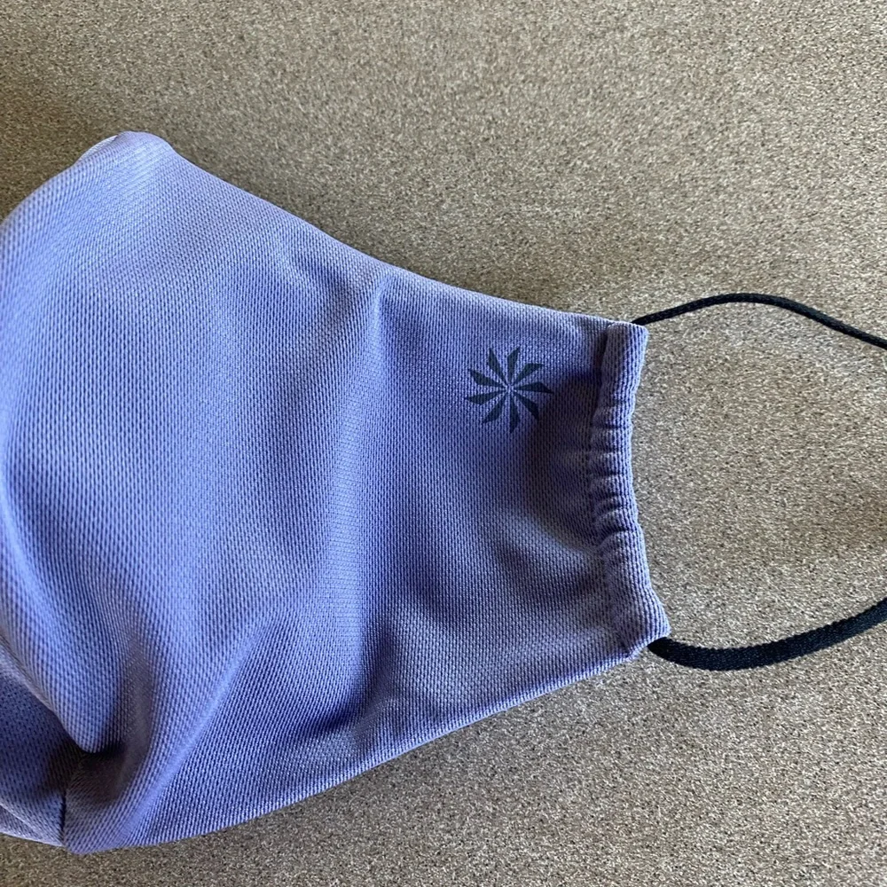 Athleta Fabric Face Mask - Purple